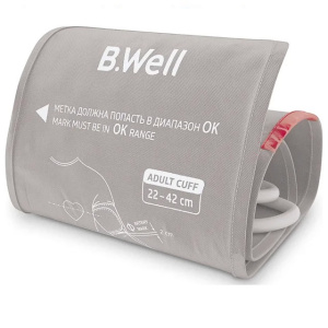 Купить: B.Well манжета стандартная конусная на плечо к тонометрам размер M-L 22-42 см