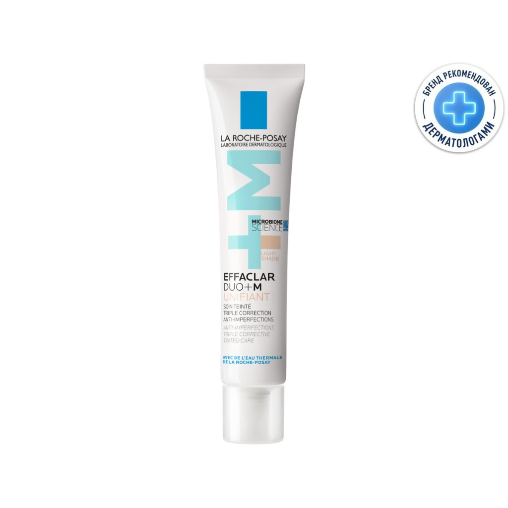 Купить La Roche-Posay Effaclar Duo+M 40 мл крем-гель тонирующий светлый тон