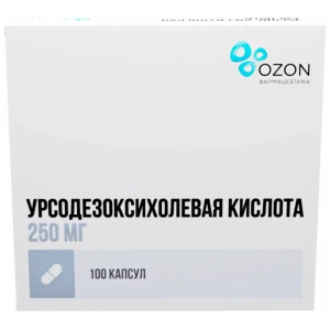 Купить: Урсодезоксихолевая кислота 250 мг 100 шт капсулы