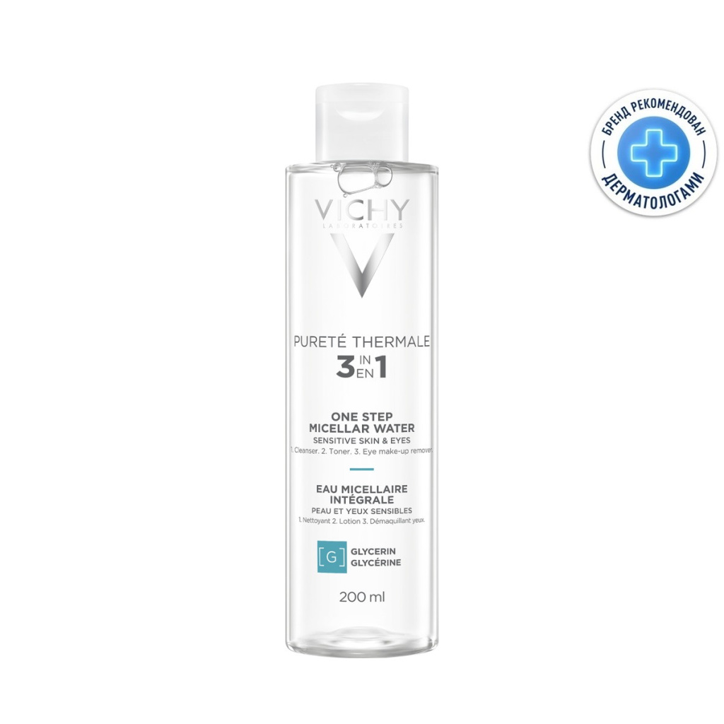 Купить Vichy Purete Thermale 200 мл вода мицеллярная с минералами для чувствительной кожи