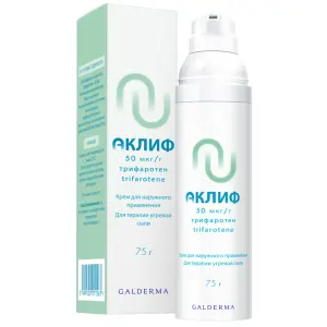 Купить Аклиф 50 мкг/г 75 г крем для наружного применения флакон