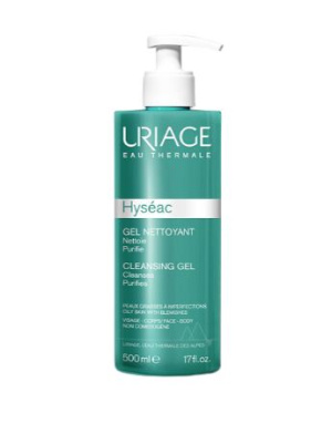 Купить: Uriage Hyseac 500 мл гель для лица очищающий флакон-помпа