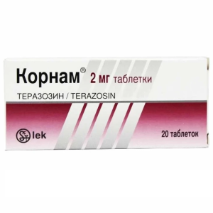 Купить: Корнам 2 мг 20 шт таблетки