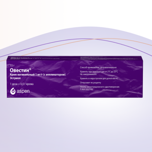 Купить: Овестин 15 г крем вагинальный