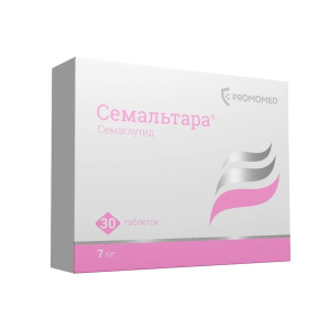 Купить: Семальтара 7 мг 30 шт таблетки
