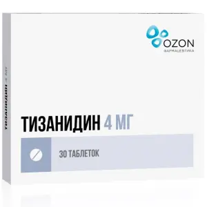 Купить Тизанидин 4 мг 30 шт таблетки