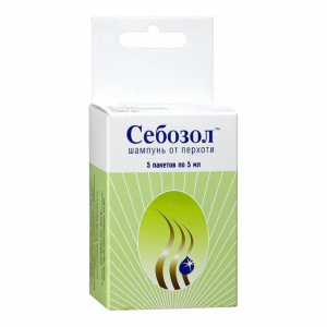 Купить: Себозол 5 мл 5 шт шампунь от перхоти пакетики
