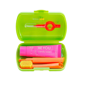 Купить: Curaprox набор дорожный артикул CS5460 зеленый