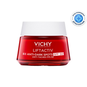 Купить: Vichy Liftactiv Collagen В3 SPF 50 50 мл крем с витамином B3 против пигментации и морщин дневной
