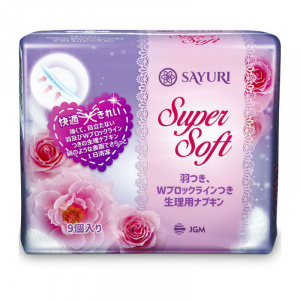 Купить: Sayuri Super Soft Super 9 шт прокладки гигиенические