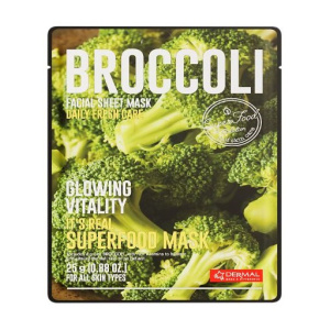 Купить: Dermal маска для лица тканевая с экстрактом брокколи