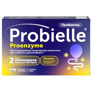 Купить: Пробиэль Проэнзим 10 шт капсулы