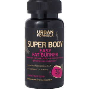 Купить: Urban Formula Easy Fat Burner L-Карнитин Зеленый чай 30 шт капсулы