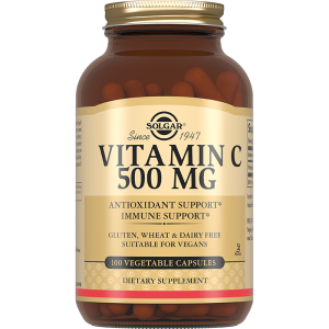 Купить: Solgar Витамин С 500 мг 100 шт капсулы