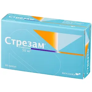 Купить Стрезам 50 мг 60 шт капсулы