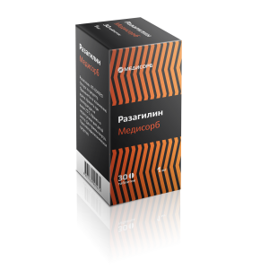 Купить: Разагилин Медисорб 1 мг 30 шт таблетки