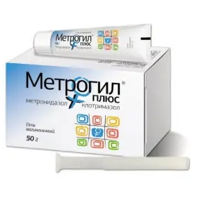 Купить Метрогил Плюс 50 г гель вагинальный + 10 аппликаторов