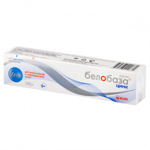 Купить: Белобаза Цинк 100 мл крем для наружного применения