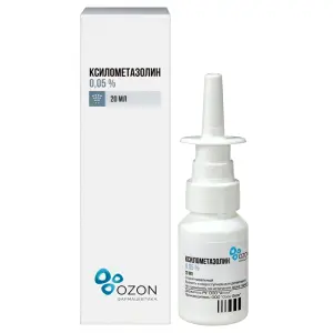 Купить Ксилометазолин 0,05% 20 мл спрей назальный 