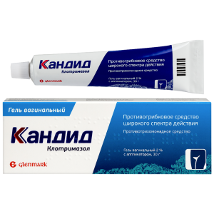 Купить: Кандид 2 % 30 г гель вагинальный туба