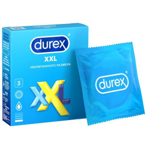 Купить: Durex XXL 3 шт презервативы увеличенного размера