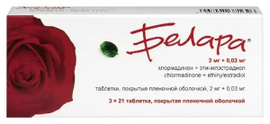 Купить: Белара 63 шт таблетки покрытые оболочкой