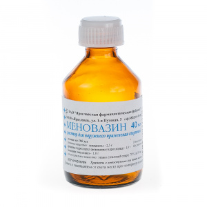 Купить: Меновазин 40 мл спиртовой раствор для наружного применения флакон