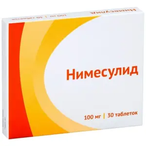 Купить Нимесулид 100 мг 30 шт таблетки