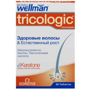 Купить: Велмен Трихолоджик 60 шт таблетки