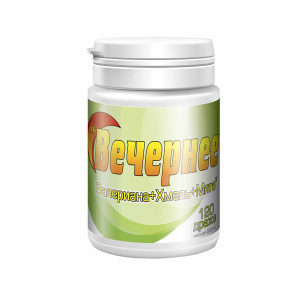 Купить: Вечернее Валериана+Хмель+Мята 200 мг 120 шт драже