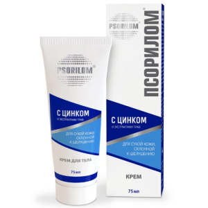 Купить: Псорилом 75 мл крем для тела для сухой кожи склонной к зуду и шелушению