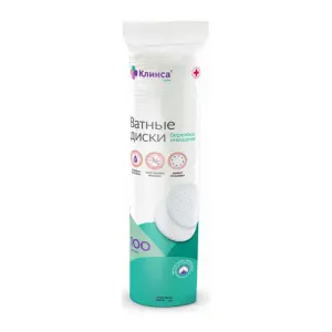 Купить Клинса 100 шт диски ватные