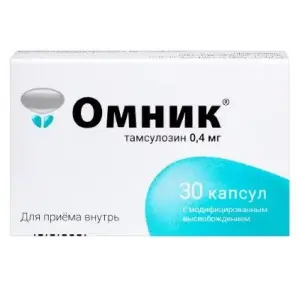 Купить Омник 0,4 мг 30 шт капсулы с модифицированным высвобождением