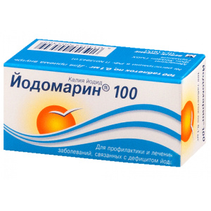 Купить: Йодомарин 100 мкг 100 шт таблетки