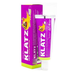 Купить: Klatz Kids 48 мл паста зубная без фтора тутти-фрути