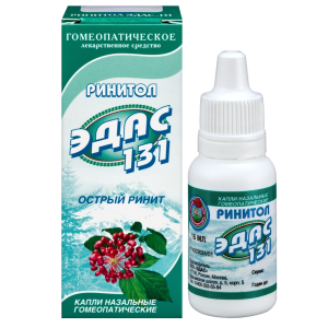 Купить: Эдас-131 Ринитол 15 мл капли риниты