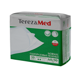 Купить: TerezaMed Normal 60 см x 90 см 30 шт пеленки