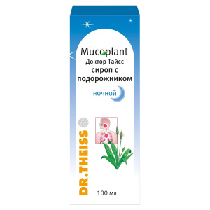 Купить: Доктор Тайсс 100 мл сироп ночной подорожник