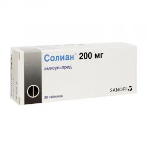Купить Солиан 200 мг 30 шт таблетки