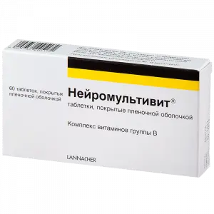 Купить Нейромультивит 60 шт таблетки покрытые пленочной оболочкой