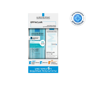 Купить: La Roche-Posay Effaclar Duo+ набор 40 мл крем + Ultra 400 мл вода мицеллярная + Anthelios 3 мл флюид матирующий