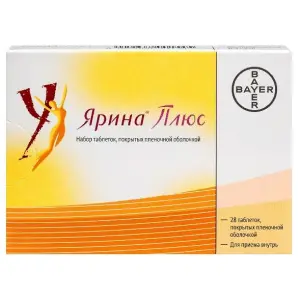 Купить Ярина Плюс 28 шт набор таблеток покрытых пленочной оболочкой