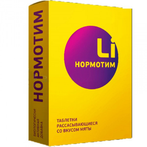Купить: Нормотим 60 шт таблетки для рассасывания мята