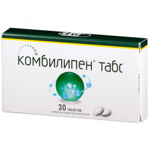 Купить: Комбилипен 30 шт таблетки покрытые пленочной оболочкой