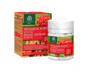 Купить: Женьшень Форте с витамином С 30 шт капсулы