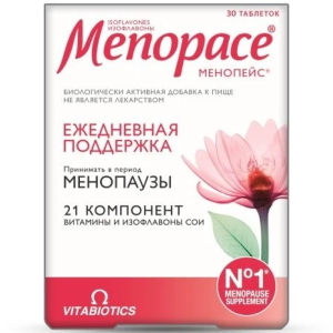 Купить: Менопейс Изофлавоны 30 шт таблетки