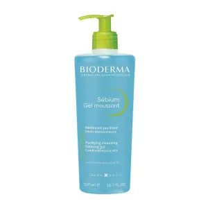 Купить Bioderma Sebium 500 мл гель-мусс очищающий для жирной и проблемной кожи флакон с помпой