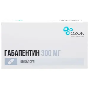 Купить Габапентин 300 мг 50 шт капсулы