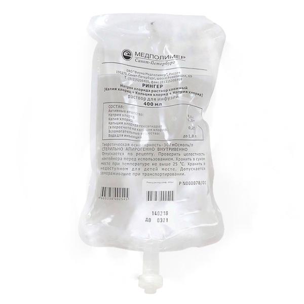 Купить Рингера  р-р д/инф 400мл