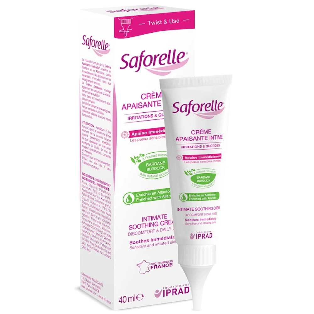 Купить Saforelle 40 мл крем-эмолент увлажняющий для интимной зоны